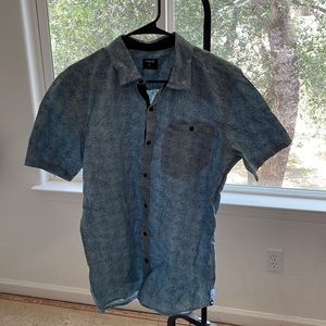 Mens M hurley button up. NWOT